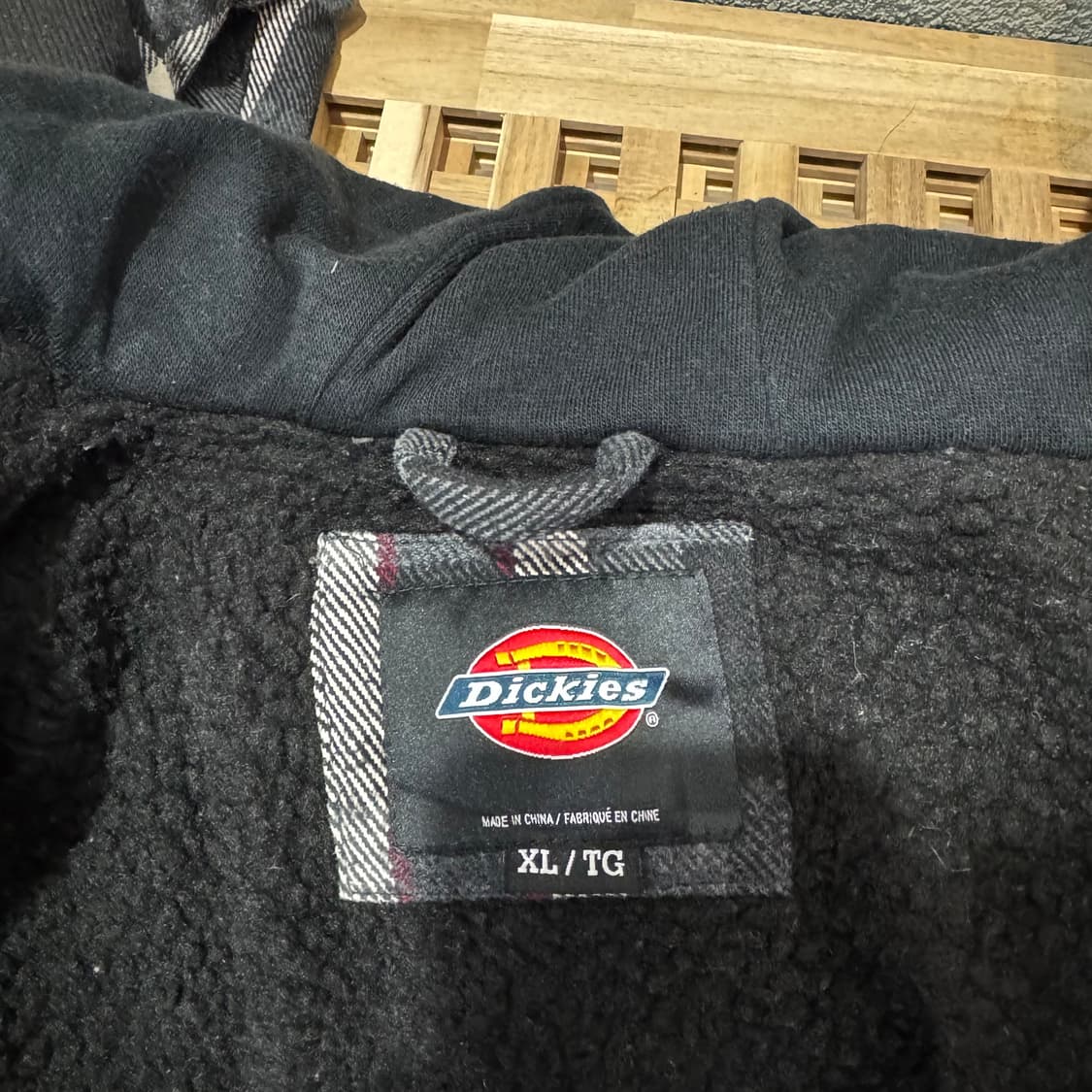 디키즈 쉐르파 플란넬 후드 자켓 (XL)   상품이미지5