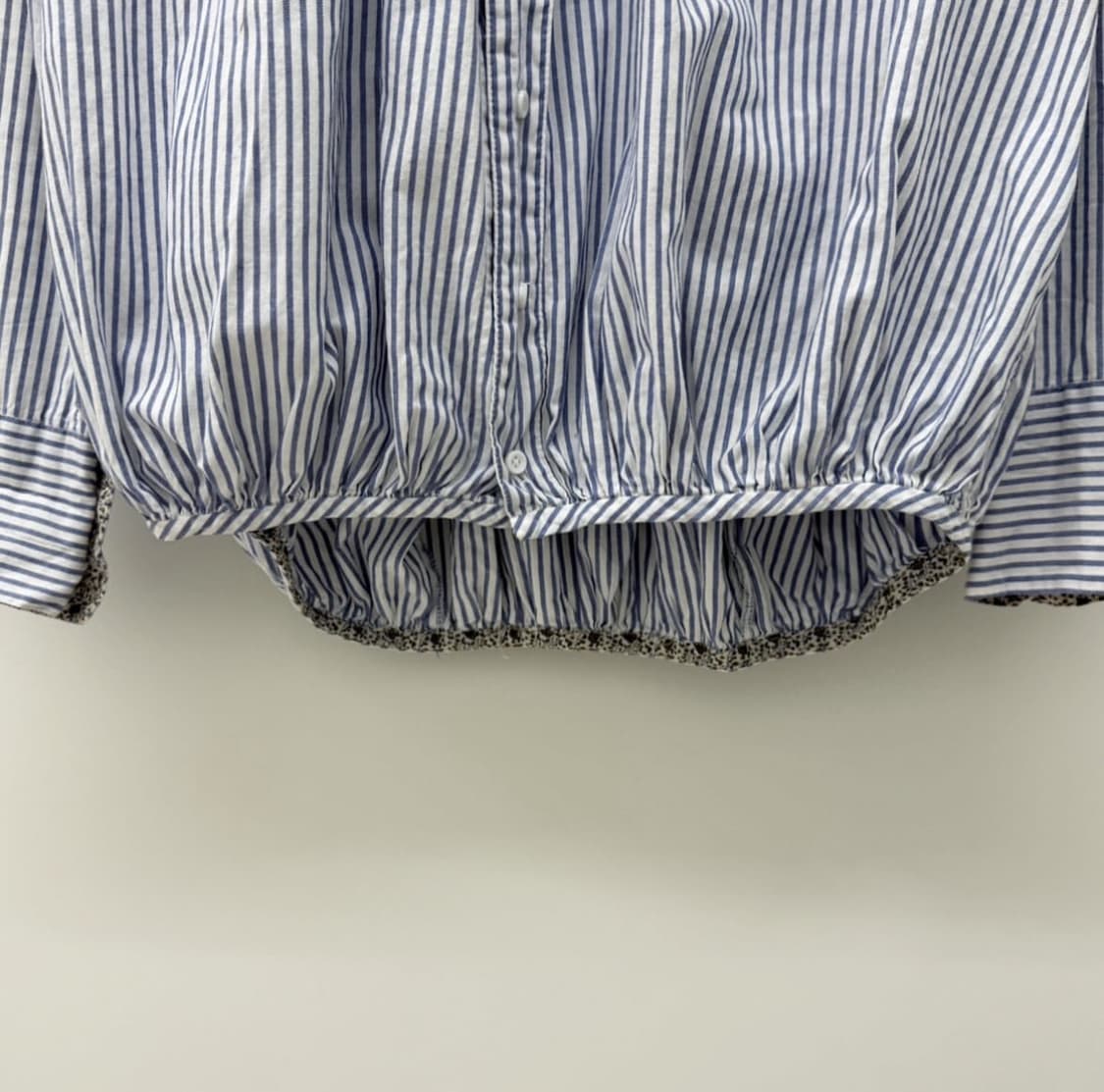 캐피탈 스트라이프 벌룬 셔츠 상품이미지5