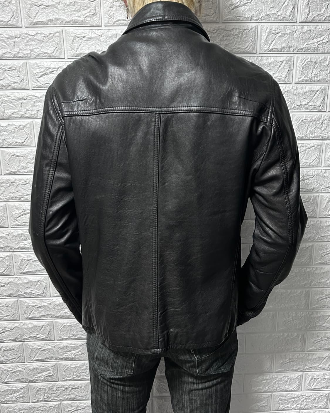 더블 커프스 나폴레옹 램스킨 자켓 상품이미지3