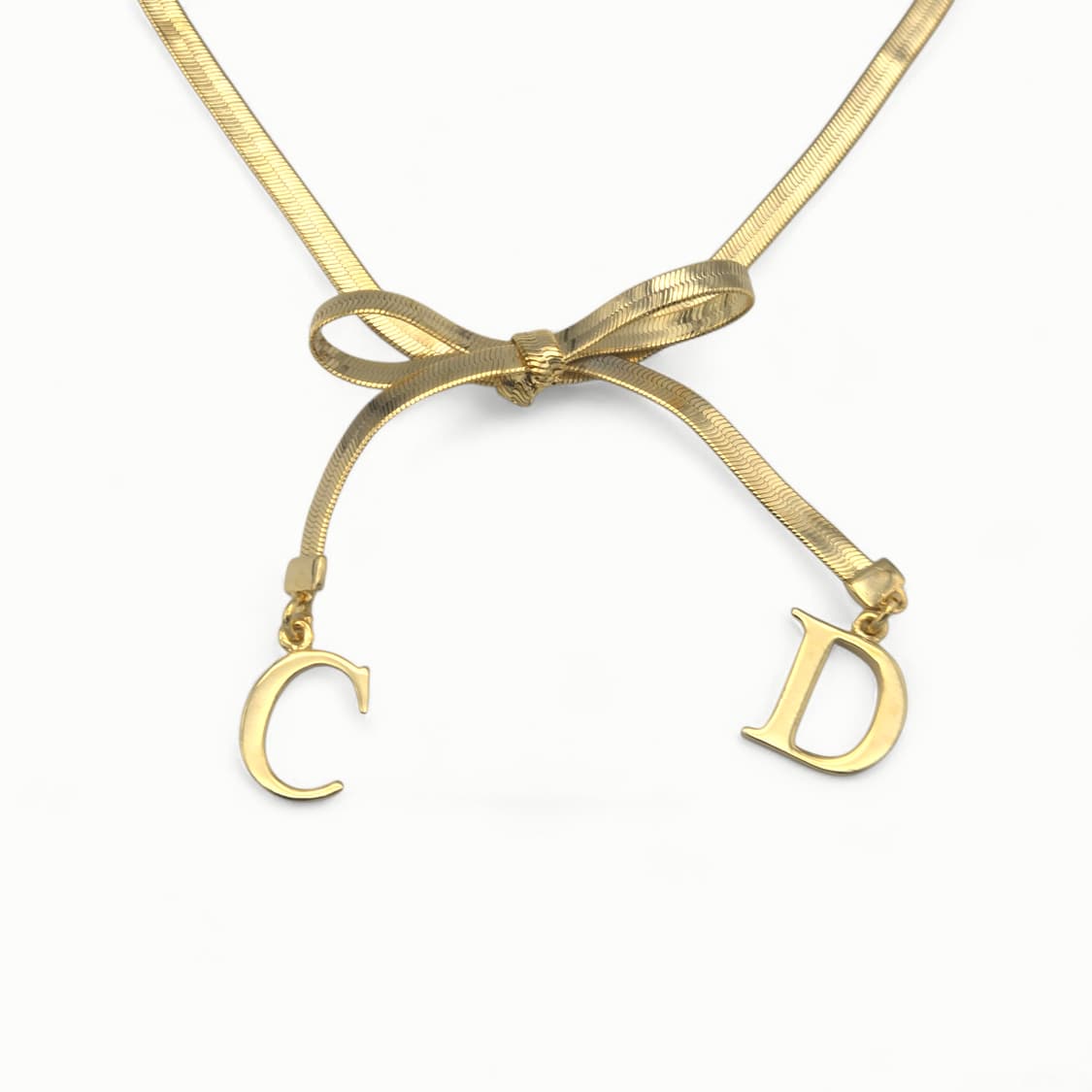 디올 리본 초커 상품이미지4