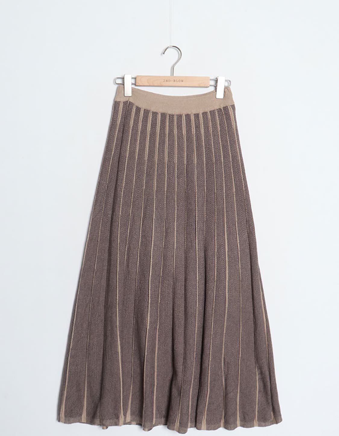 BEAMS HEART Pleats Knit Skirt (27) 상품이미지1