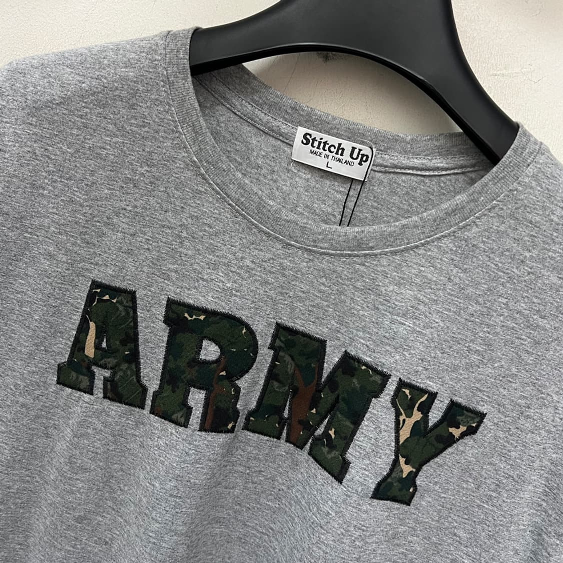 VTG US ARMY 로고 반팔티 L 상품이미지3