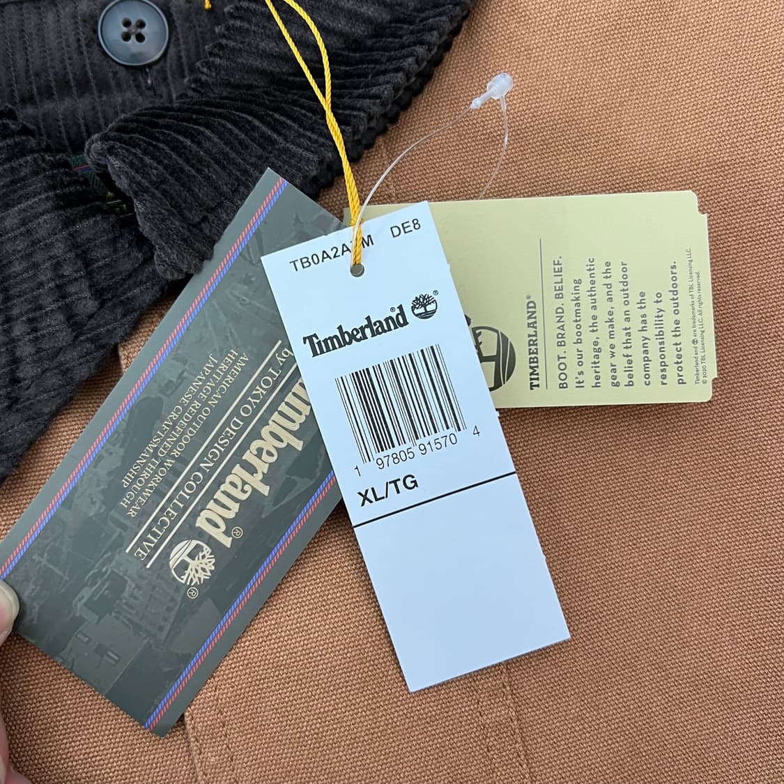 팀버랜드 TDC 도쿄발매 컬렉션 헌팅 자켓 상품이미지5