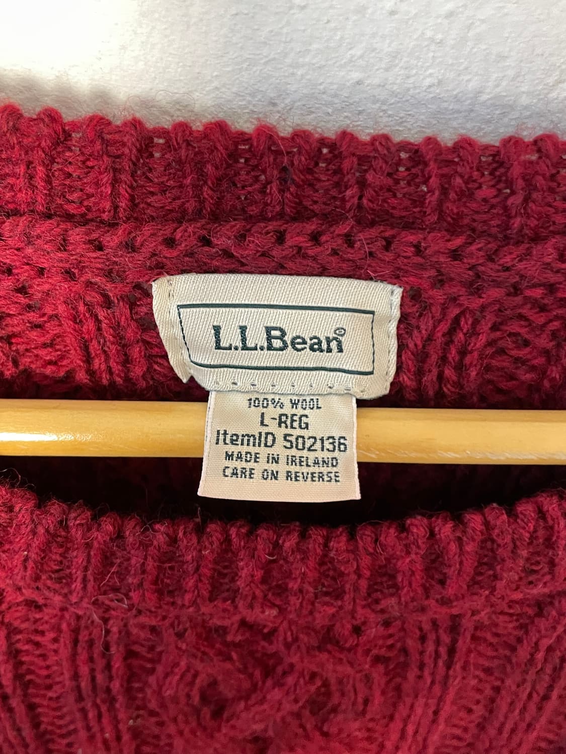 엘엘빈 케이블 니트  상품이미지5