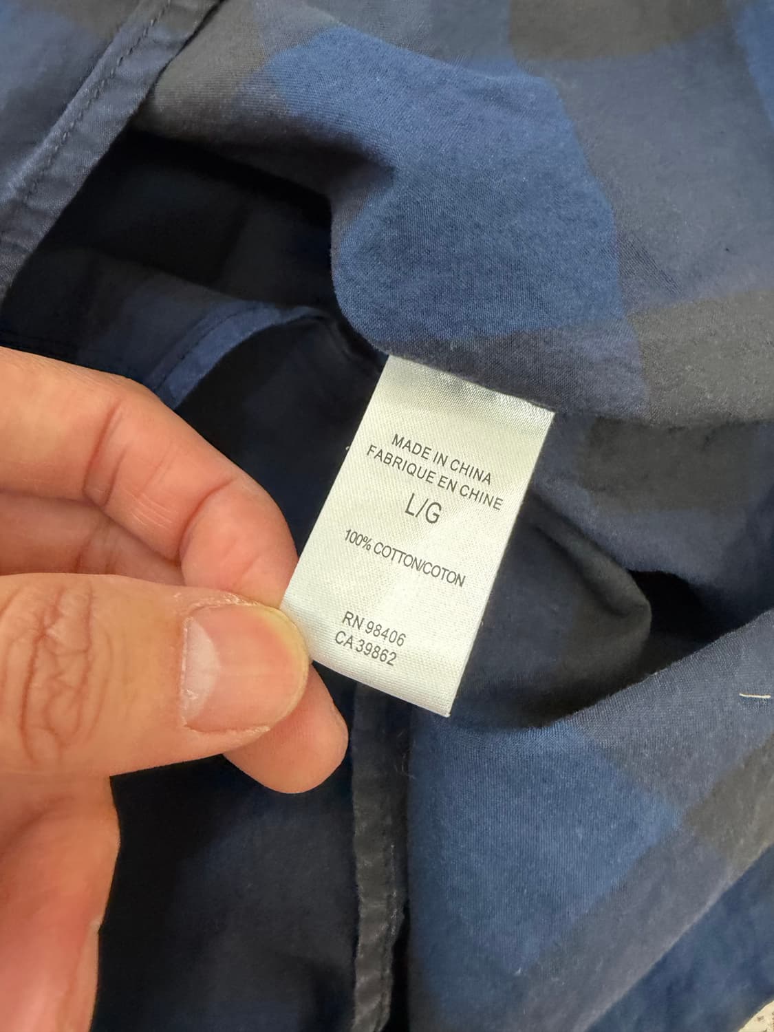 정품) theory 띠어리 남성 체크셔츠 L 상품이미지6