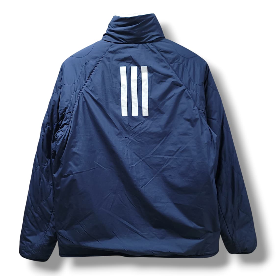 [S] 아디다스 화이트&네이비 쉐르파 리버서블 자켓 상품이미지7