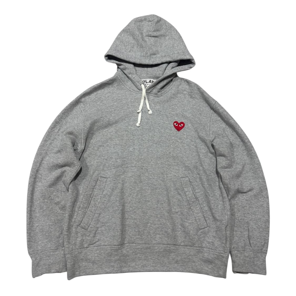 꼼데가르송 플레이 레드와펜 후드티 M 상품이미지1