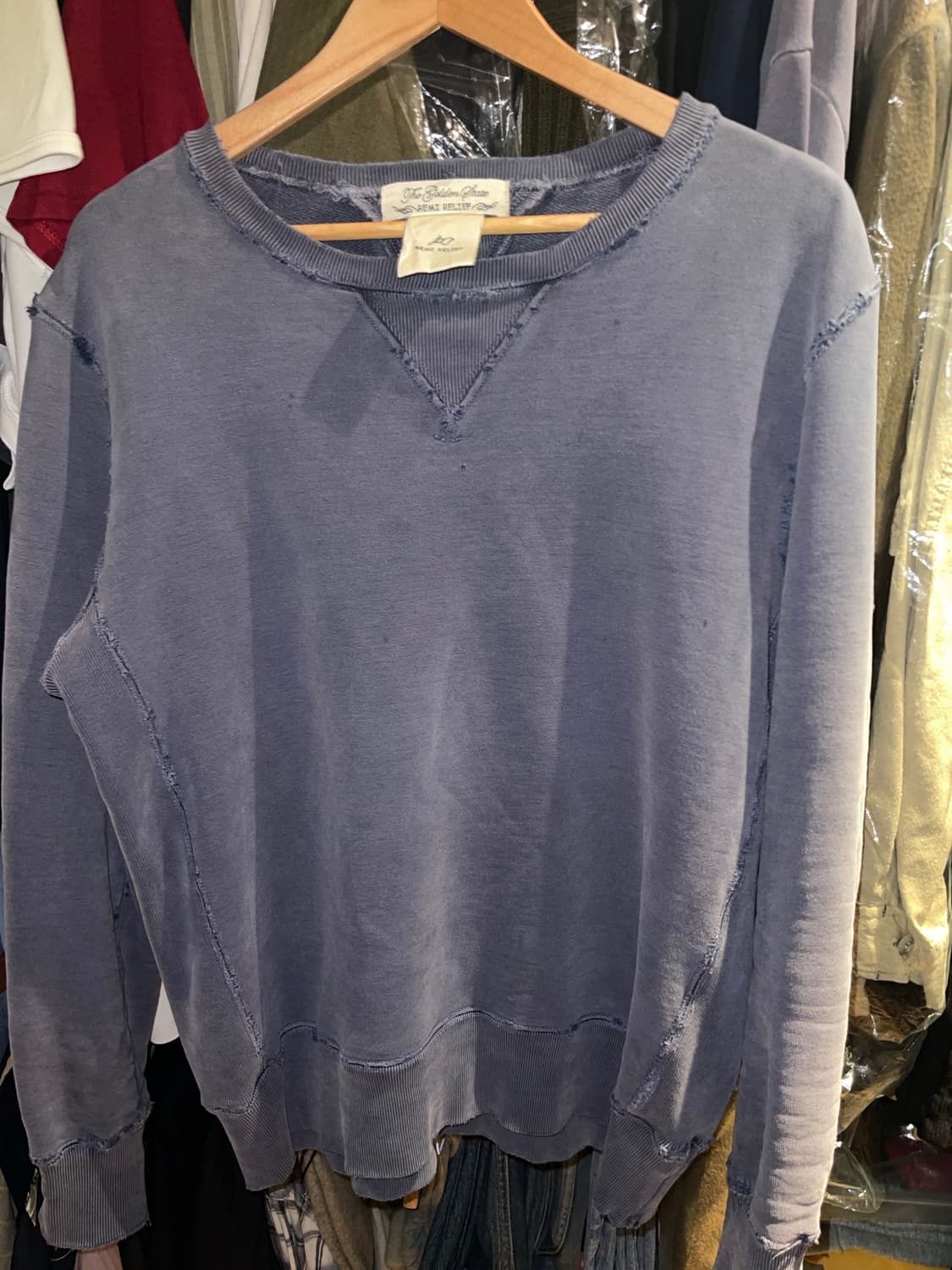 Remi Relief Sweatshirt purple 상품이미지5