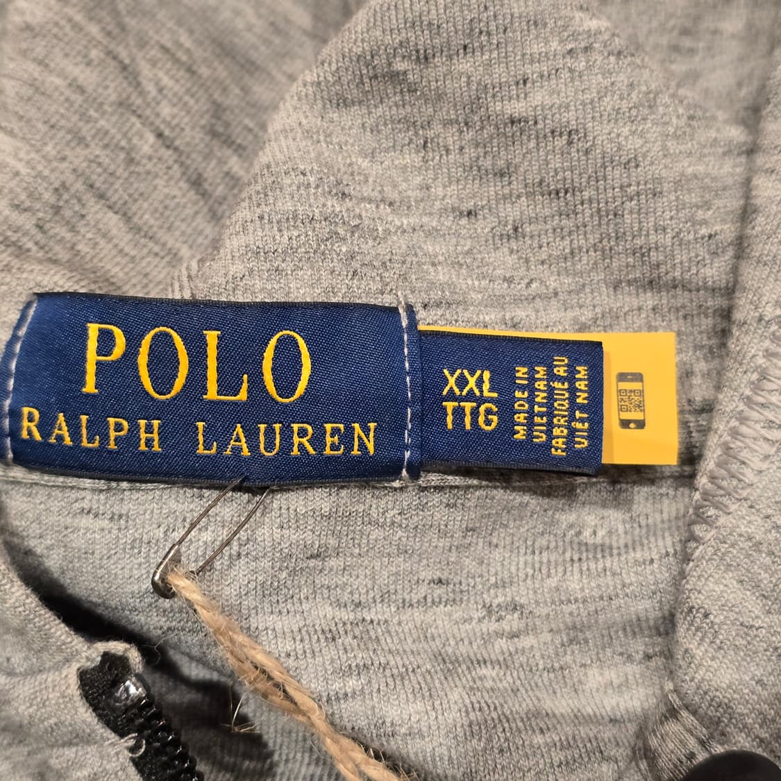 Polo Ralph Lauren 그레이 풀집업 후드 상품이미지5