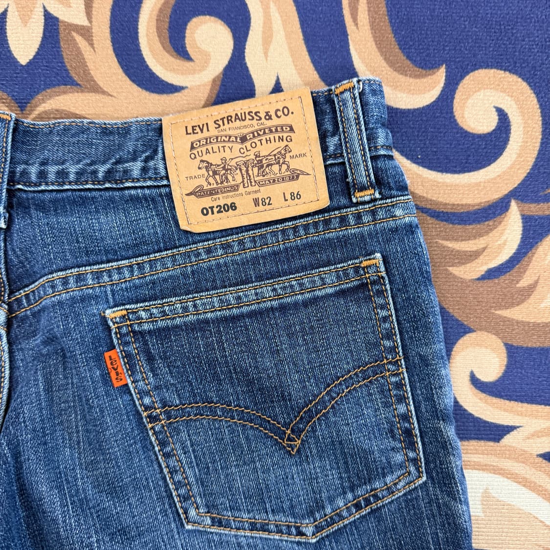 (30)리바이스 Levis OT206 오렌지탭 데님팬츠 상품이미지2