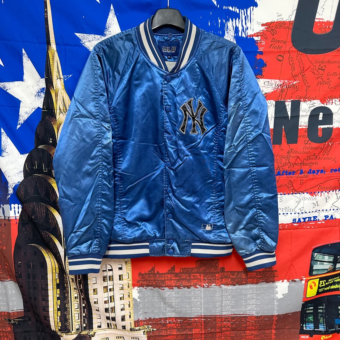 올드스쿨 뉴욕양키스 야구바시티점퍼자켓 L100 상품이미지1
