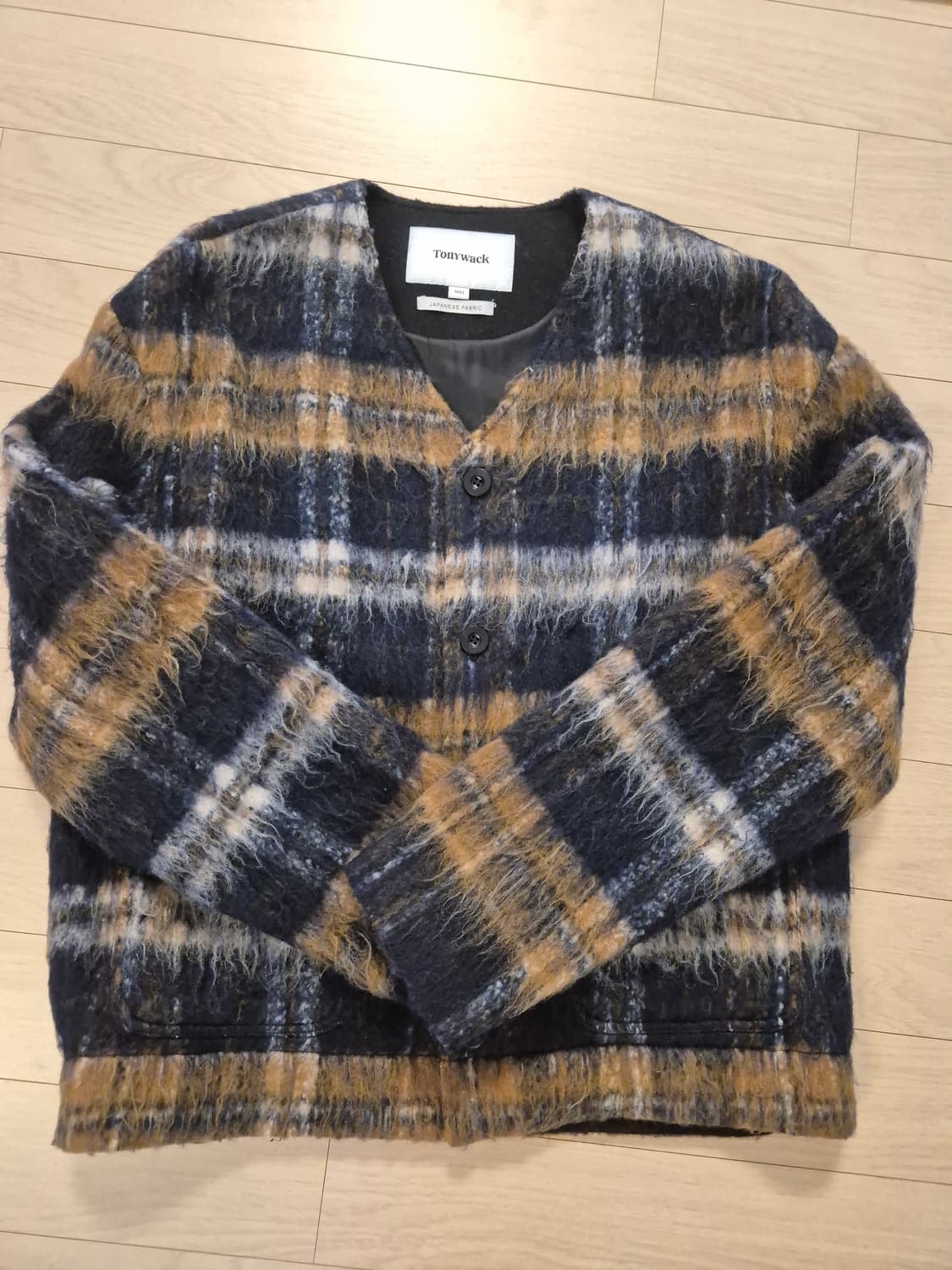 토니웩 Japanese fabric 모헤어 블루종 상품이미지1