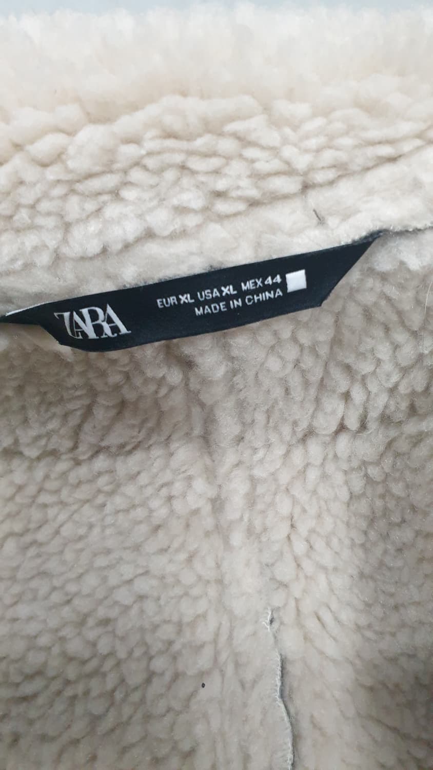 자라 ZARA 무스탕 자켓 XL 상품이미지7