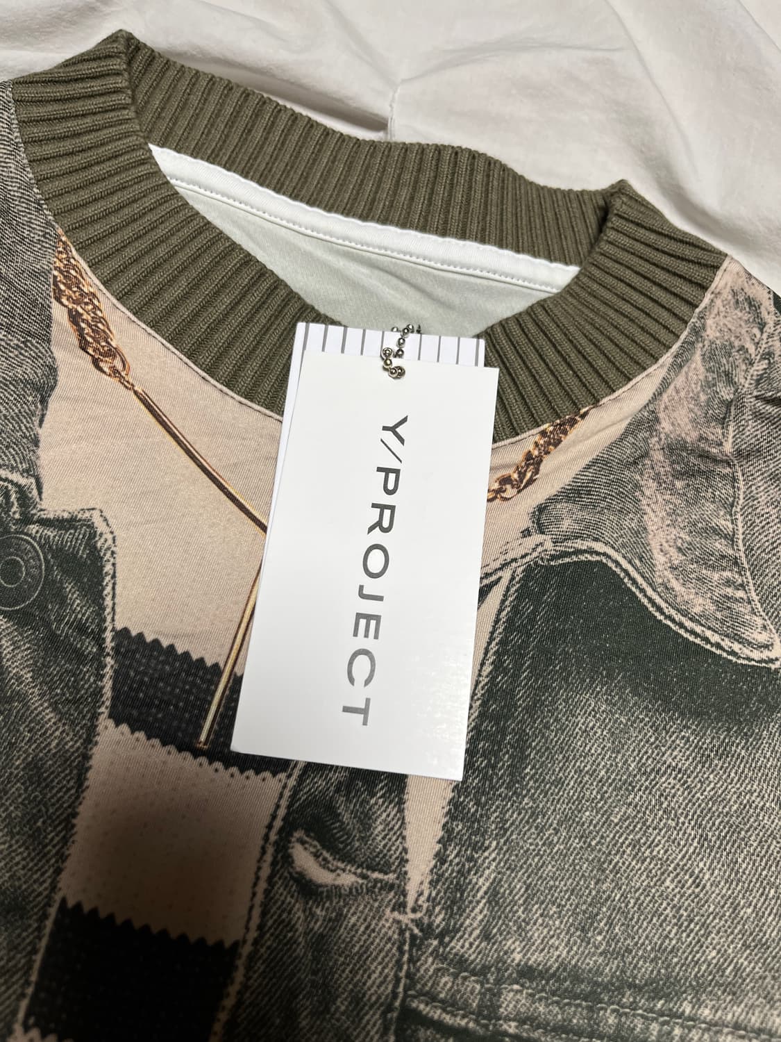 [L] 와이프로젝트 장폴고티에 트롱프뢰유 롱슬리브 키셔츠 상품이미지5