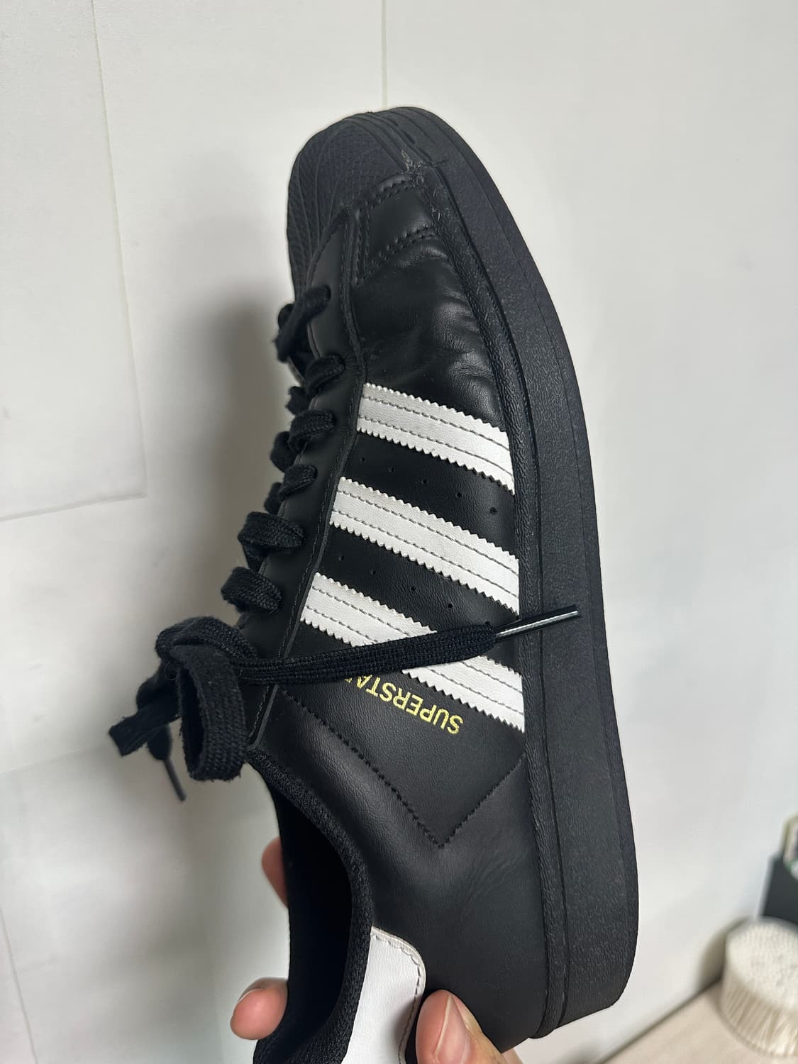 아디다스 슈퍼스타 블랙 280 상품이미지7