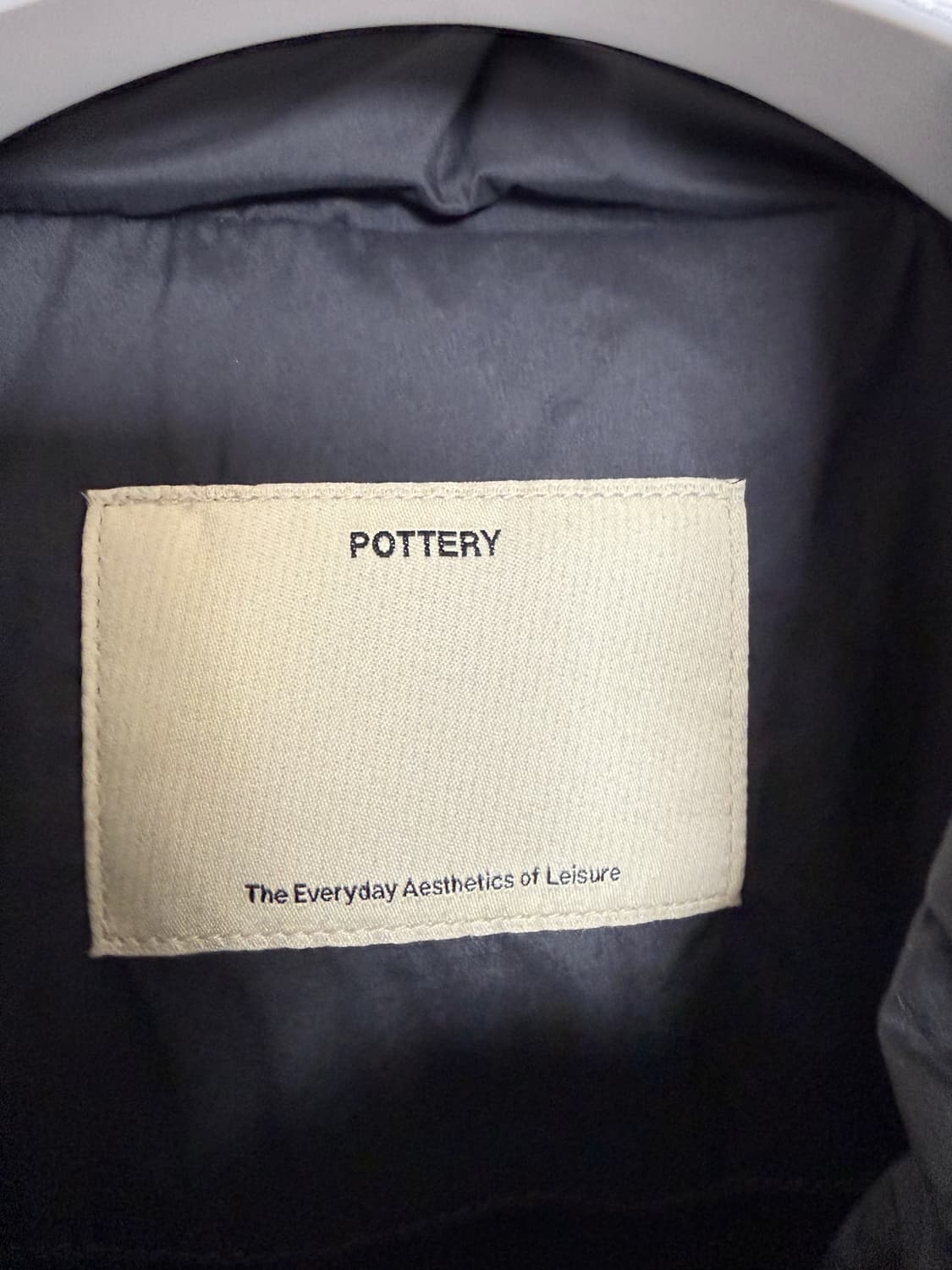 포터리 24fw 구스 다운 파카 차콜 네이비 3사이즈 상품이미지3