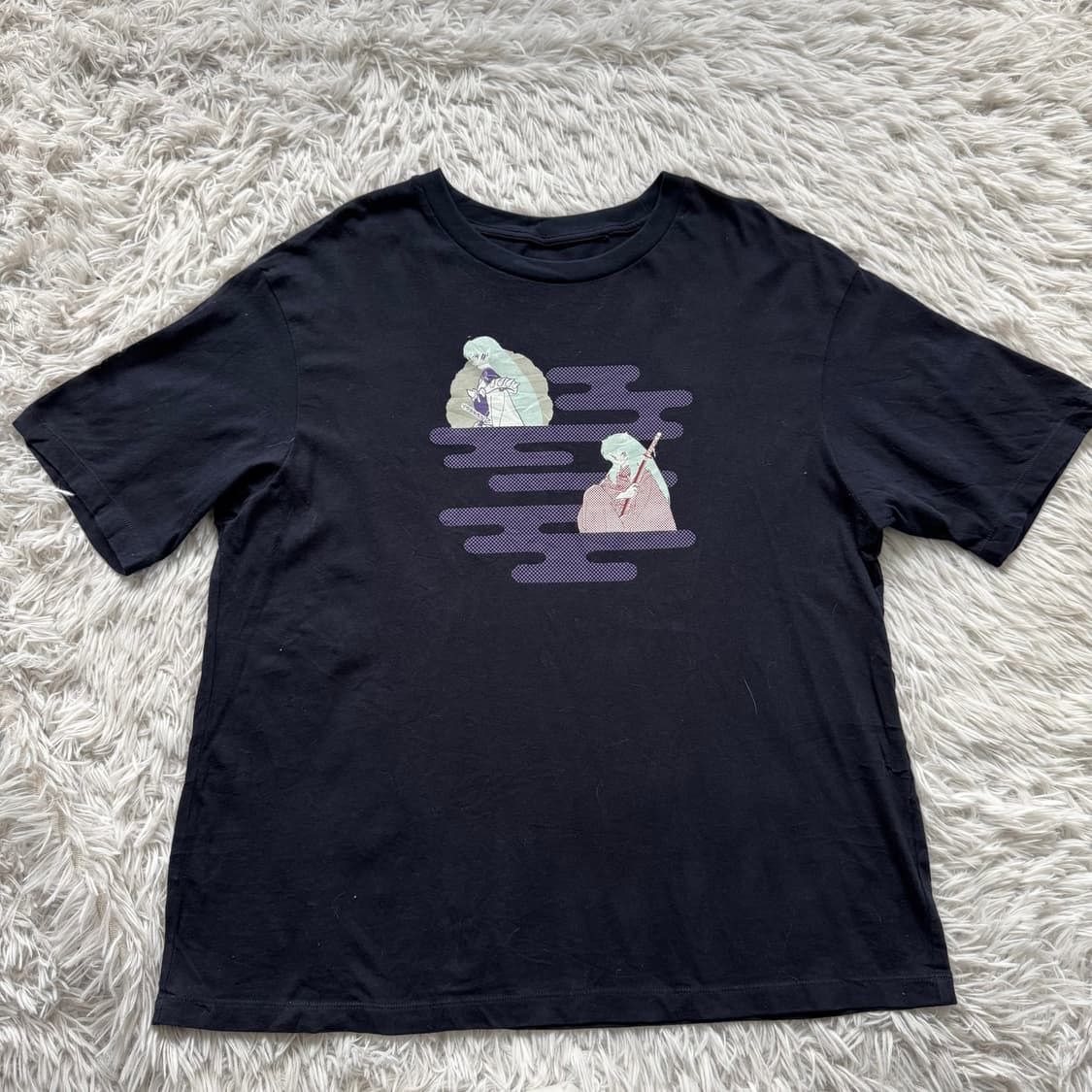 UNIQLO x INUYASHA 일본빈티지 반팔 이누야샤 반팔티 l 44 상품이미지2