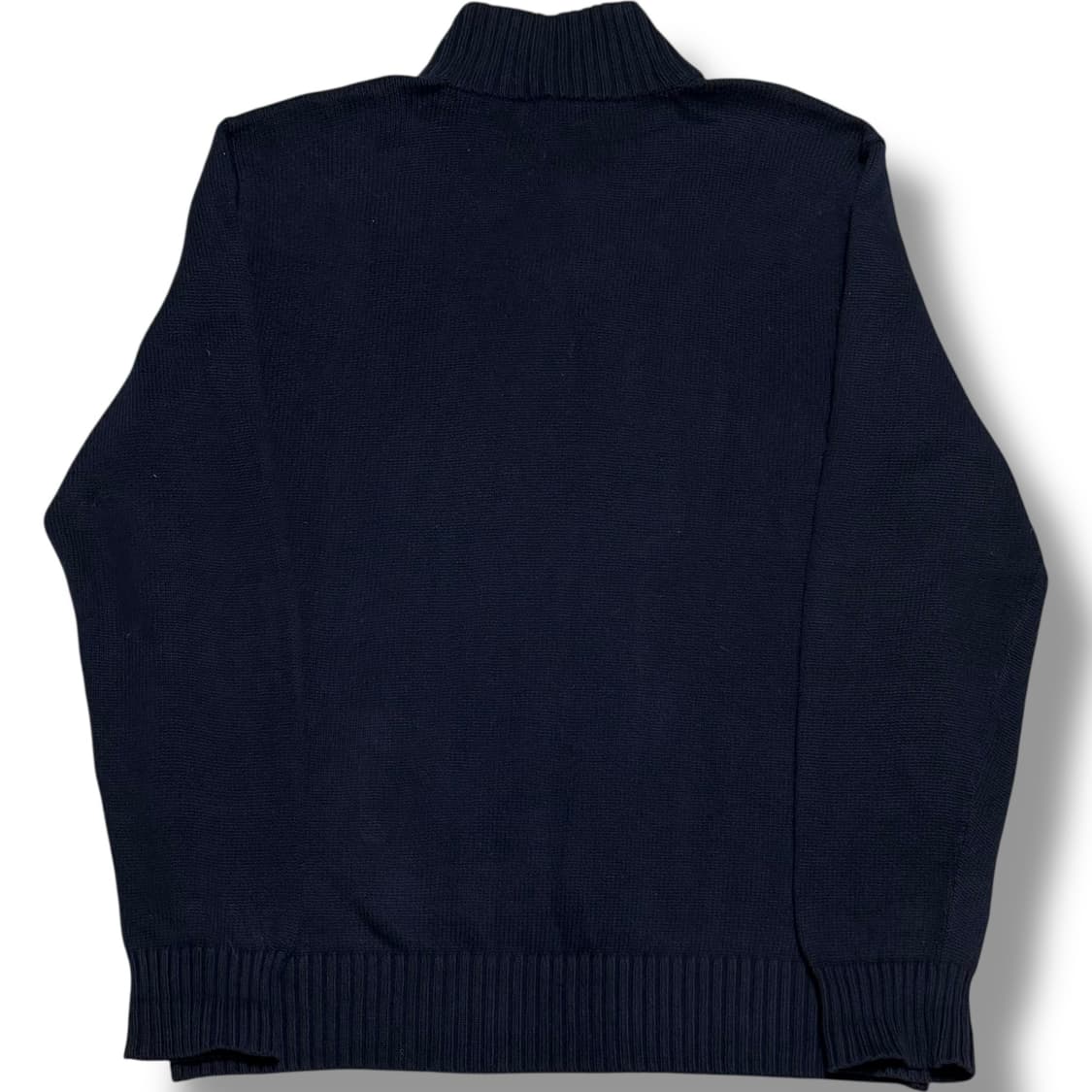 Polo Ralph Lauren 네이비 하프 버튼 니트 스웨터 상품이미지2