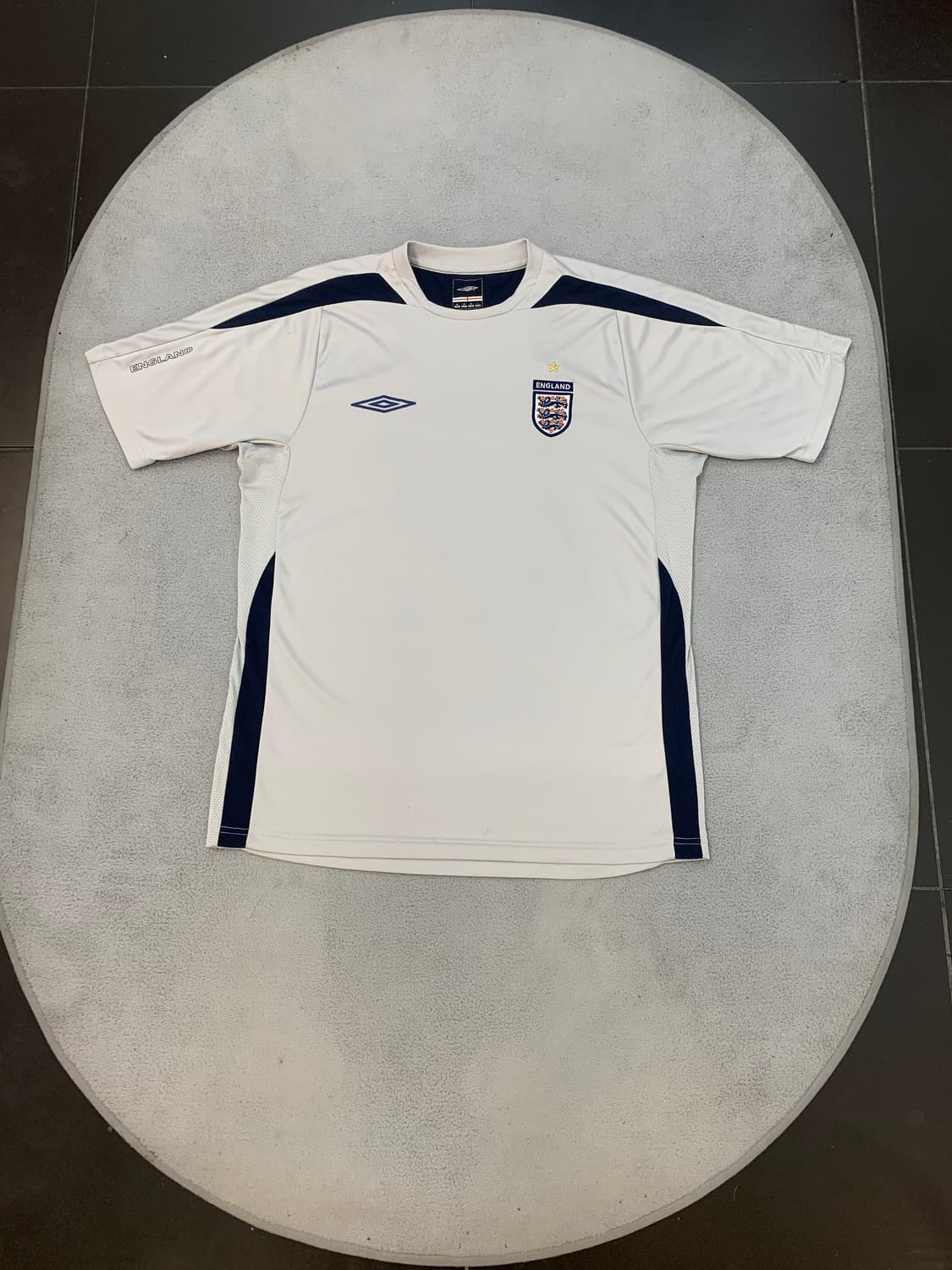(L)엄브로 잉글랜드 04-06 트레이닝 반팔 상품이미지2