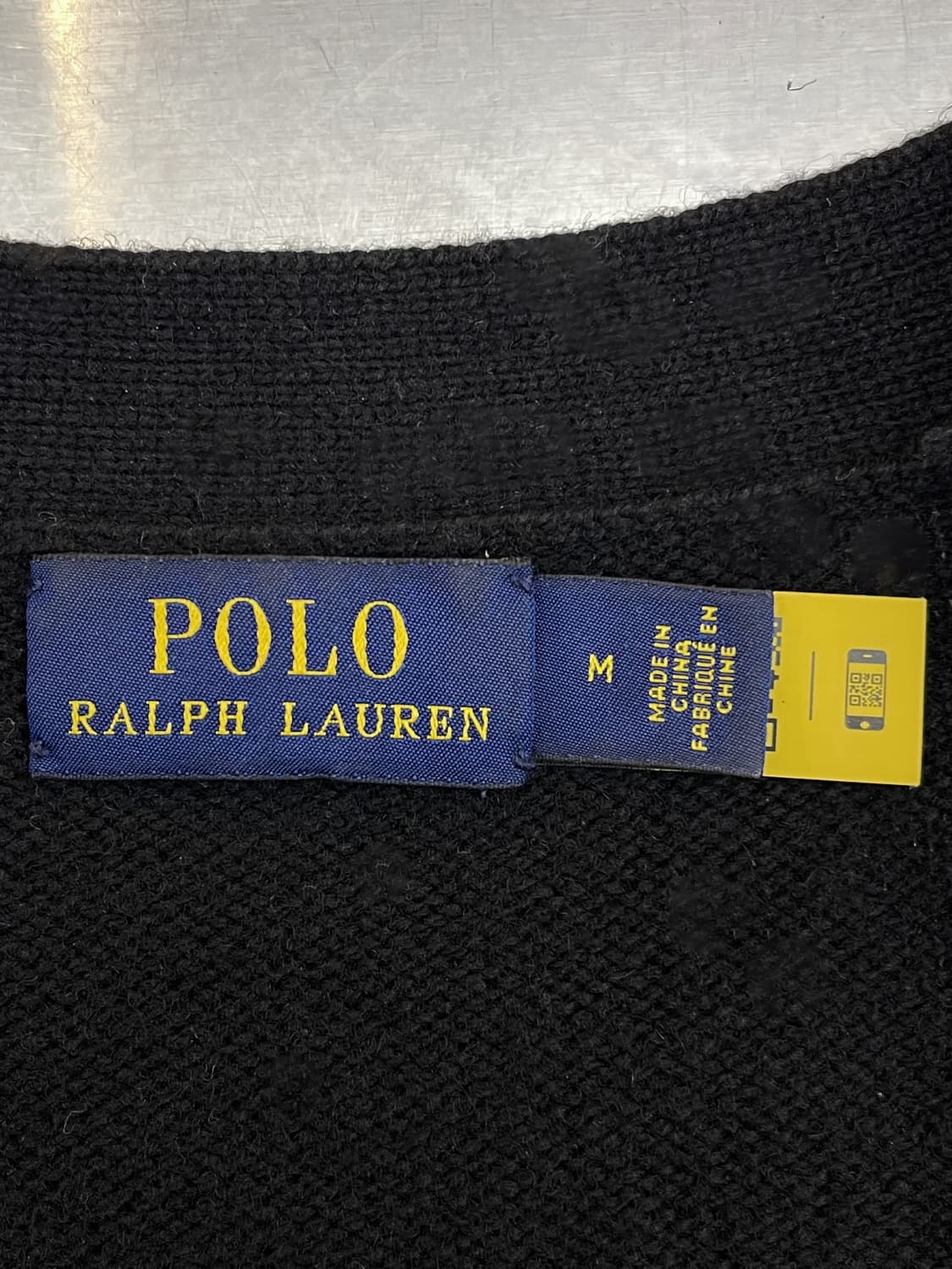 폴로랄프로렌 QR 라벨 멀티 포니 가디건 상품이미지6