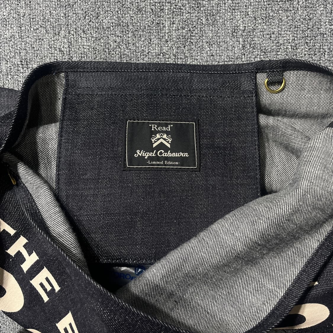 NIGEL CABOURN 데님 크로스백 상품이미지7