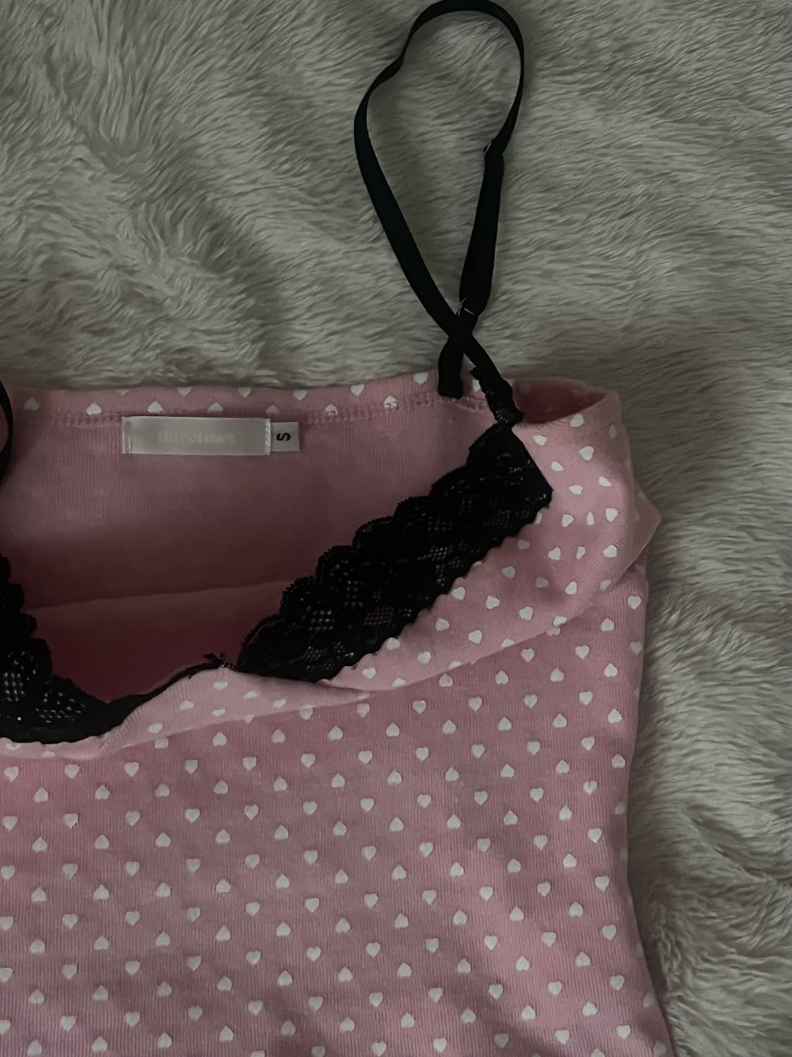 쓰리타임즈 Love spot tank top 상품이미지4