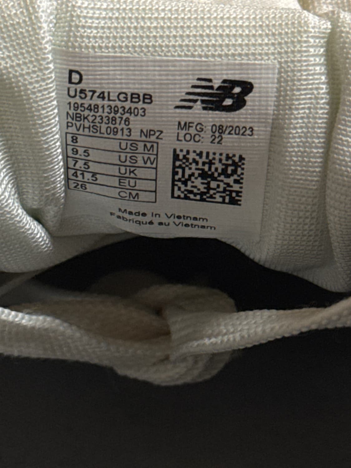 뉴발란스 574 레거시 260 네이비 상품이미지7