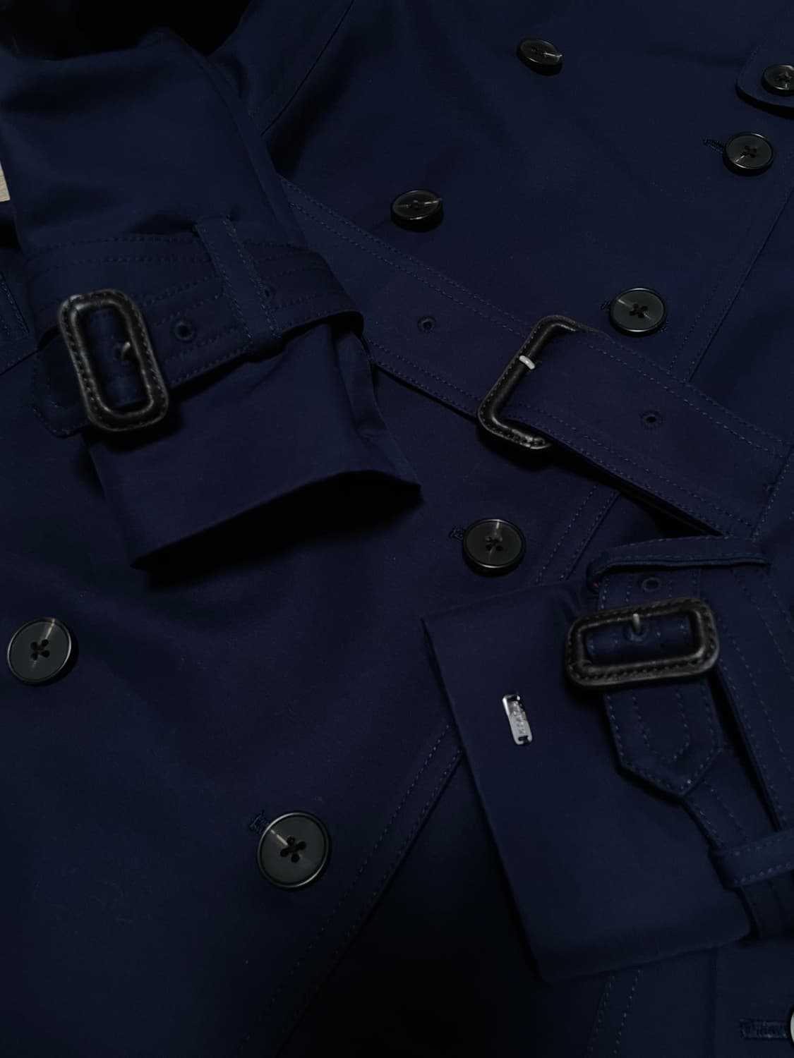 타미힐피거 네이비 트렌치코트 상품이미지3