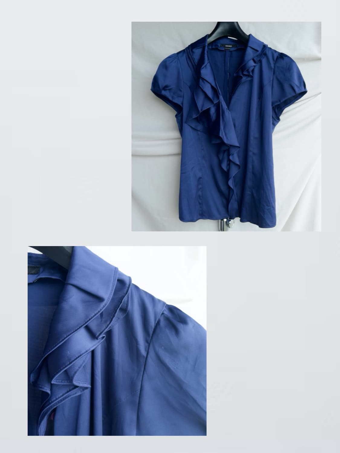 Royal Blue Blouse 블루 블라우스 상품이미지3
