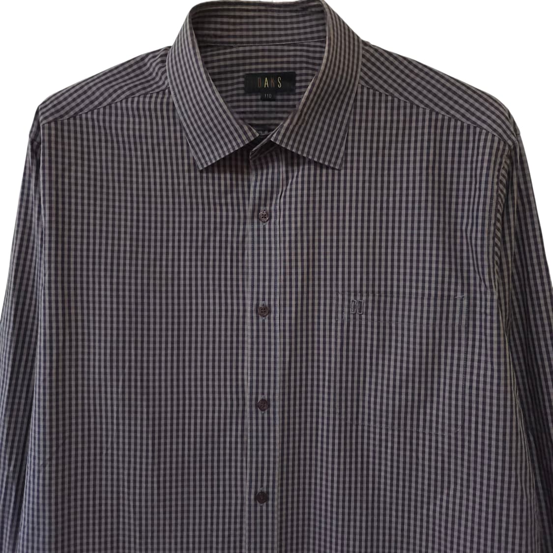 닥스 체크셔츠 남방 105-110 상품이미지2