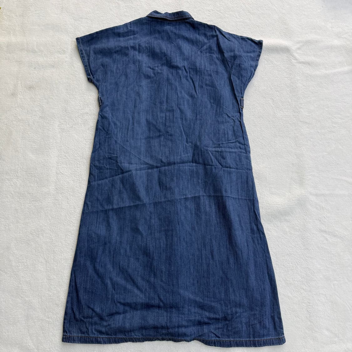 M 자라 데님 반팔 셔츠 원피스 0317T 상품이미지2