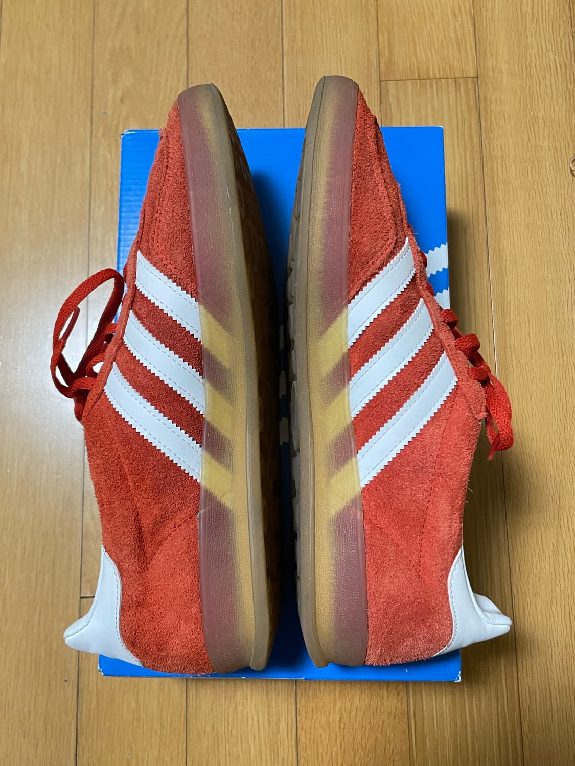 [270] 아디다스 가젤 인도어 오렌지 클라우드 화이트 상품이미지4