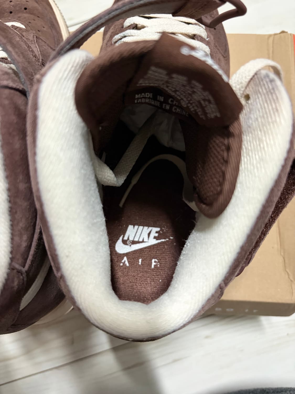 [280] 나이키 에어포스 1 미드 07 QS 초콜릿 상품이미지6