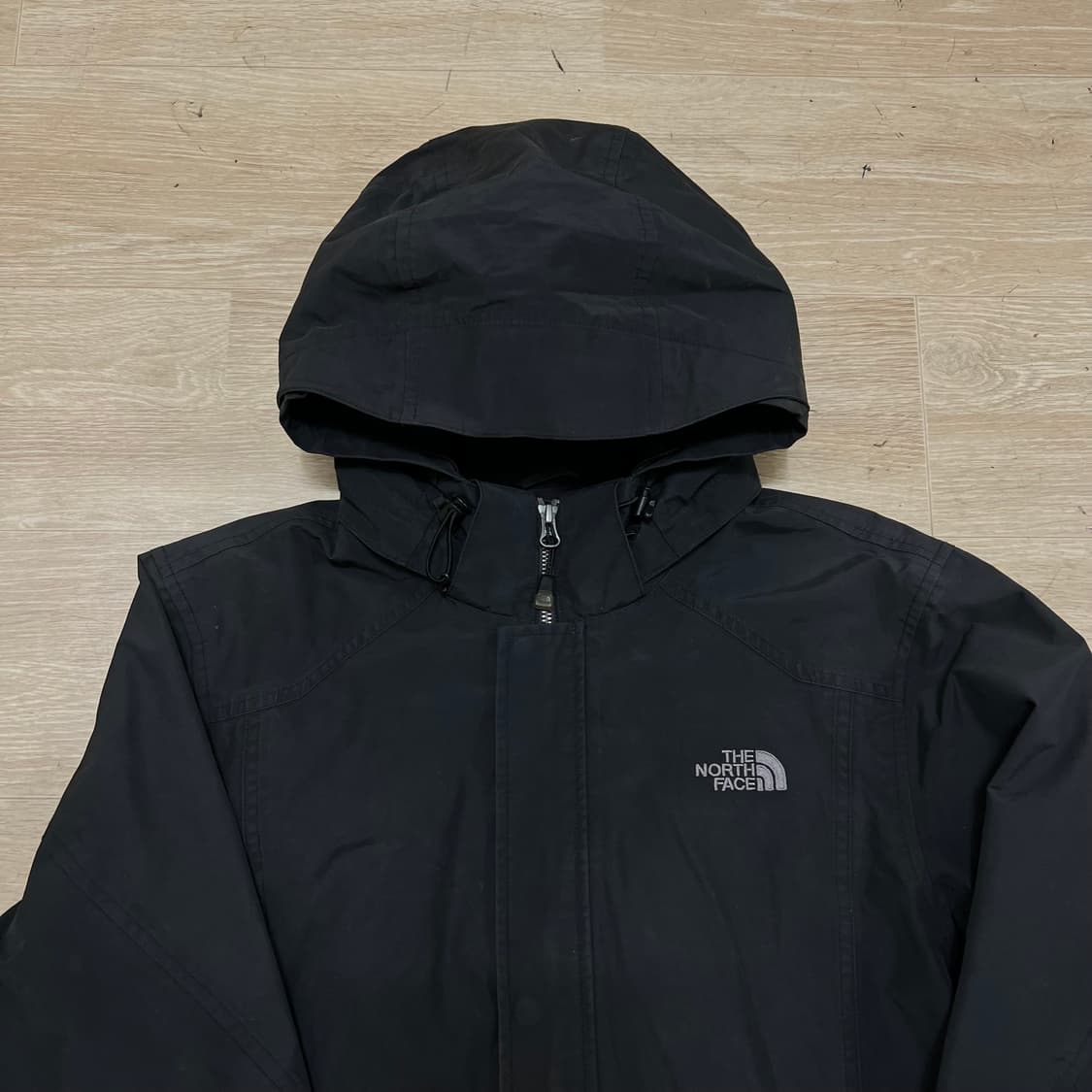 노스페이스 여성 드라이벤트 후드 바람막이 자켓 [블랙] M/95 상품이미지2