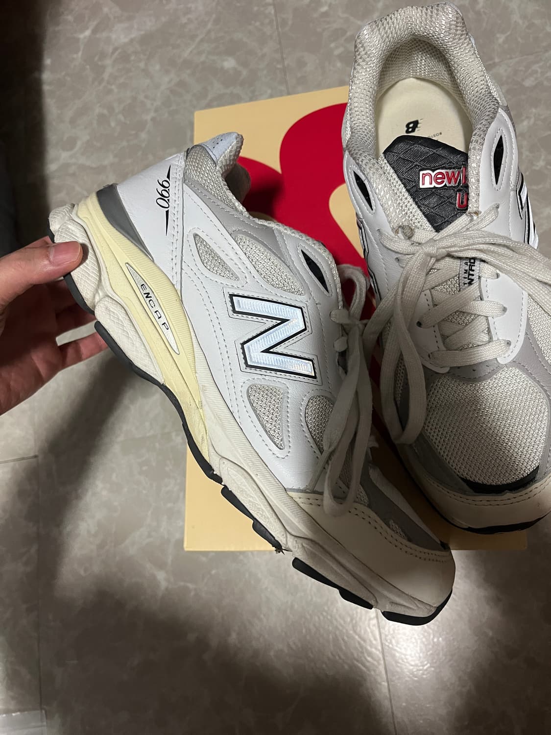 270사이즈 뉴발란스 990 씨솔트 상품이미지1