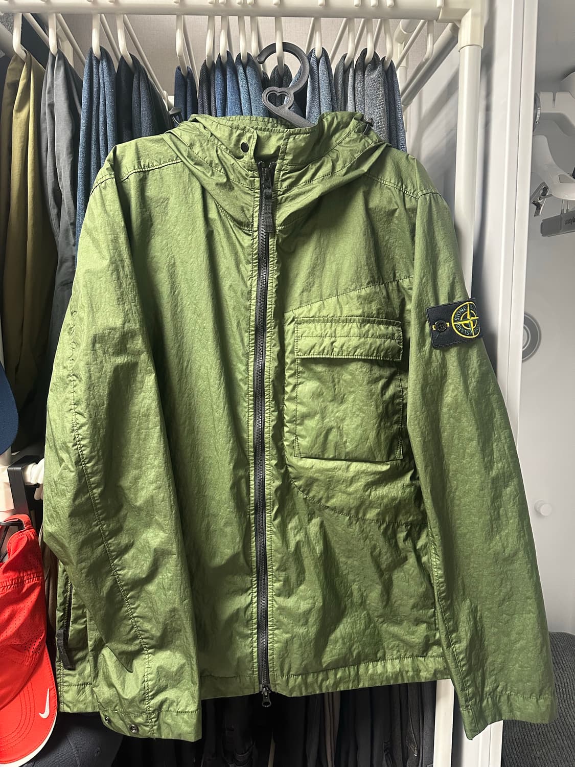 스톤아일랜드 멤브라나 3L TC 올리브 M 상품이미지1