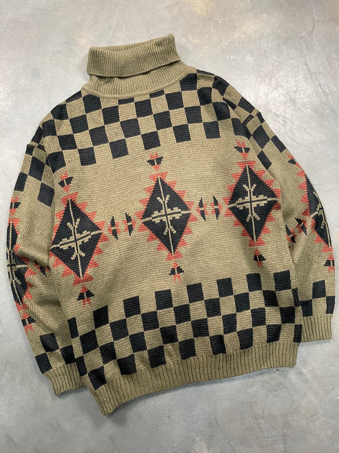 빈티지 나바호 터틀 넥 니트 상품이미지2