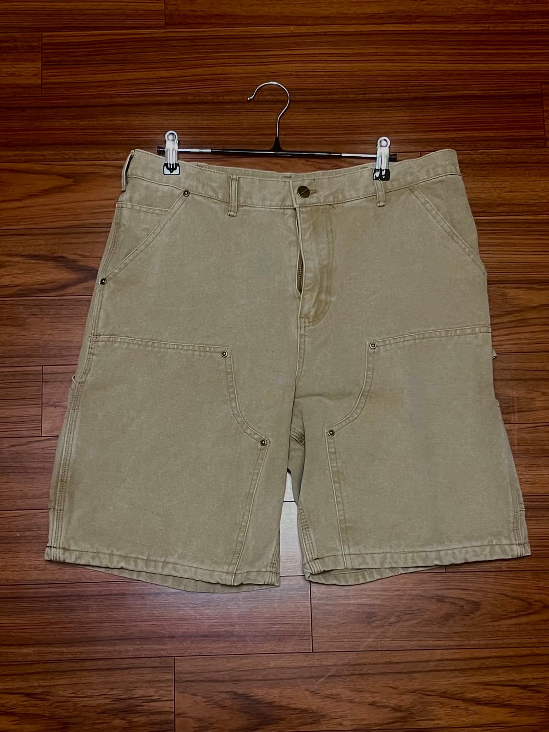 빈티지 칼하트 더블니 컷오프 반바지 상품이미지1