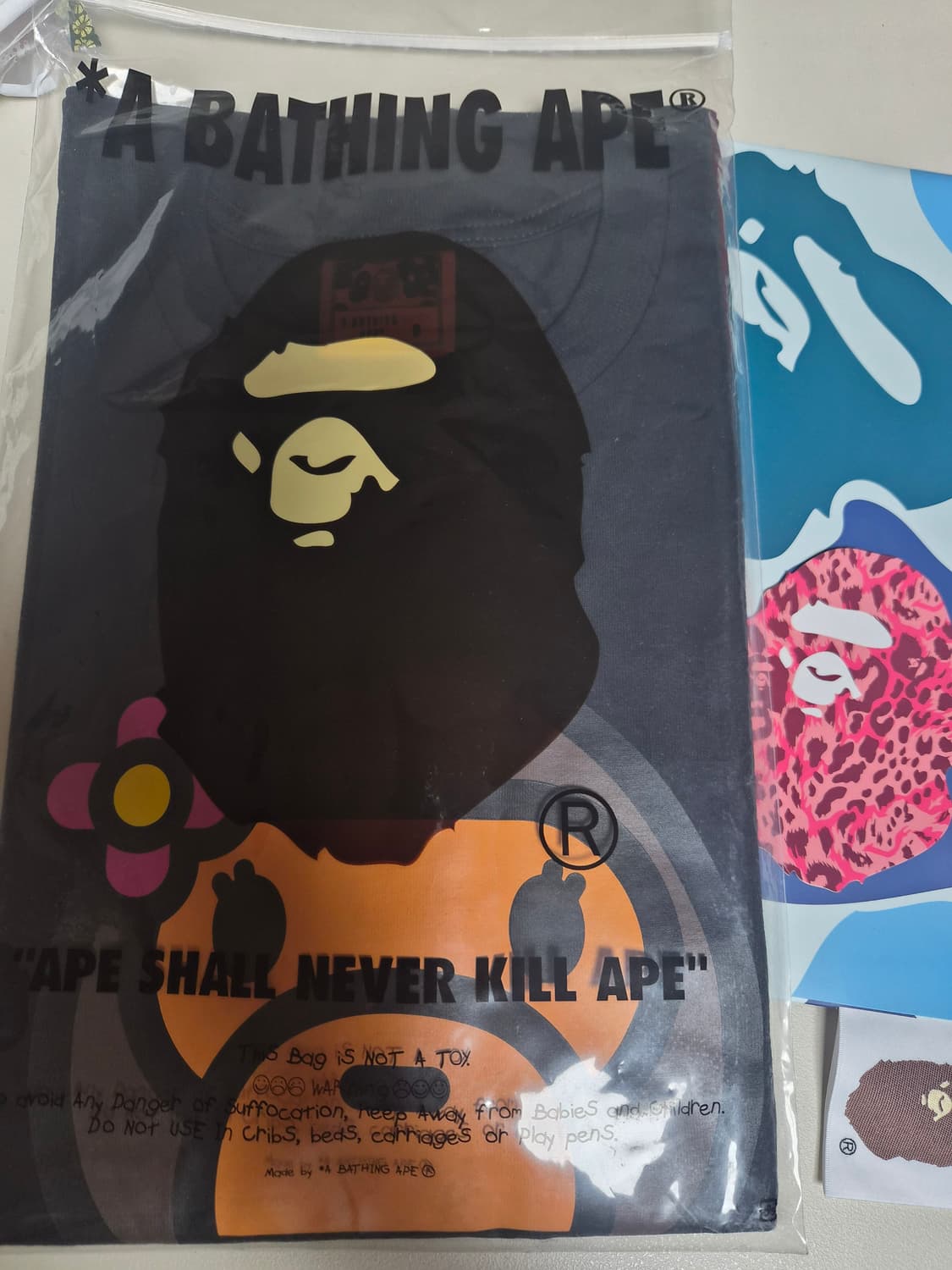 베이프 정품 여성용 S 빅 리사  반팔티 상품이미지2