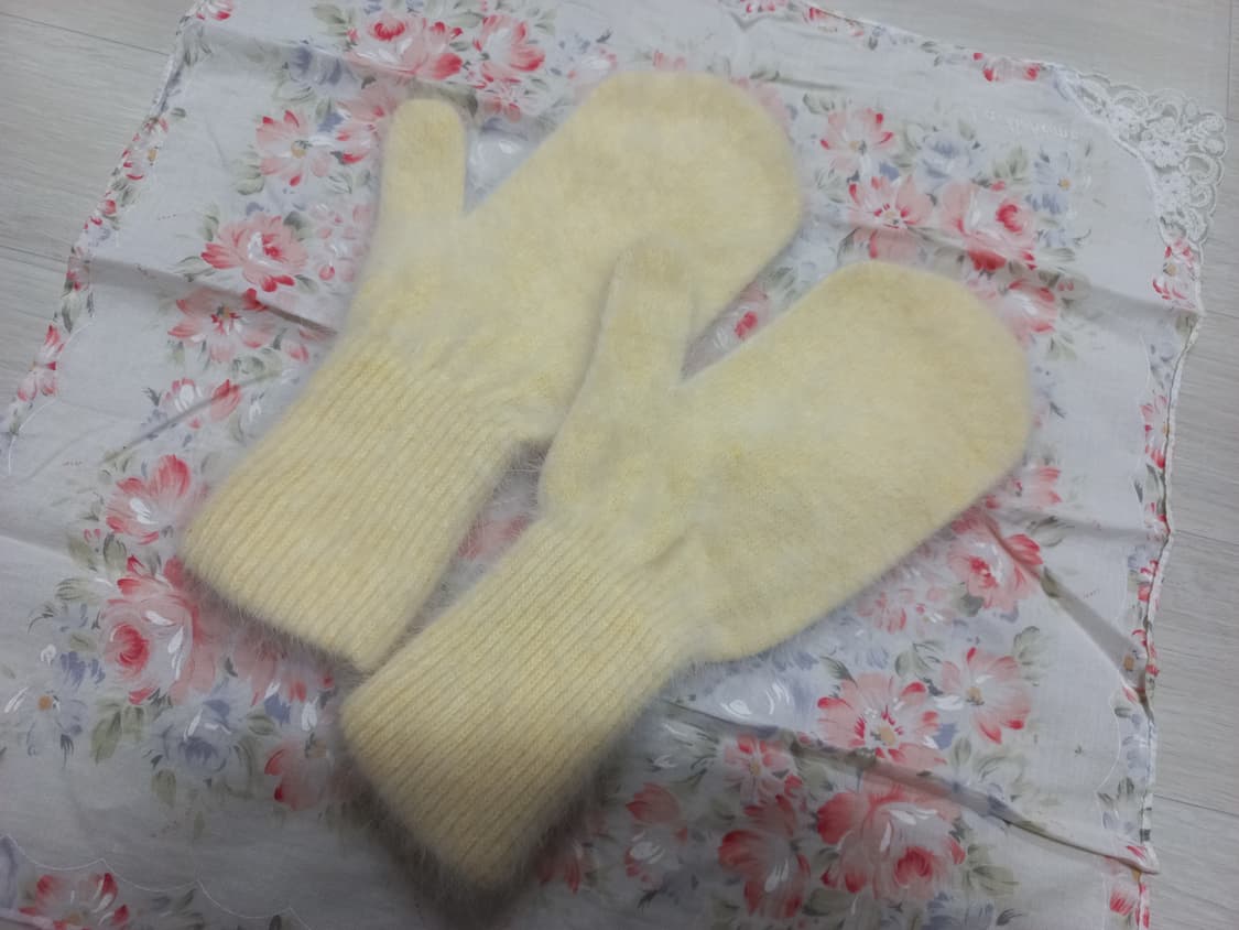 미쏘 패딩 + 앙골라털 장갑 상품이미지5