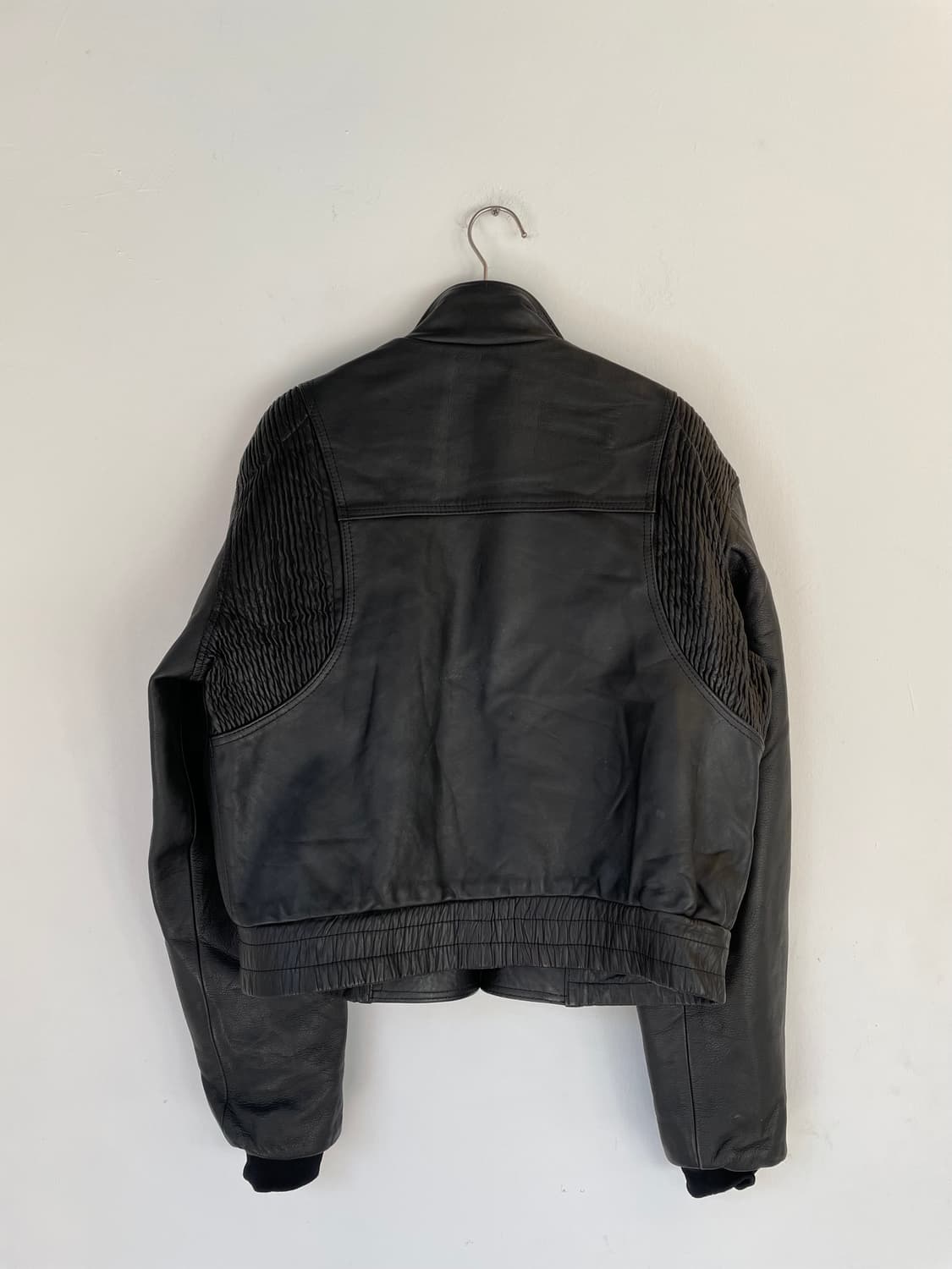 vtg 에코 레더 바이커 자켓 상품이미지6