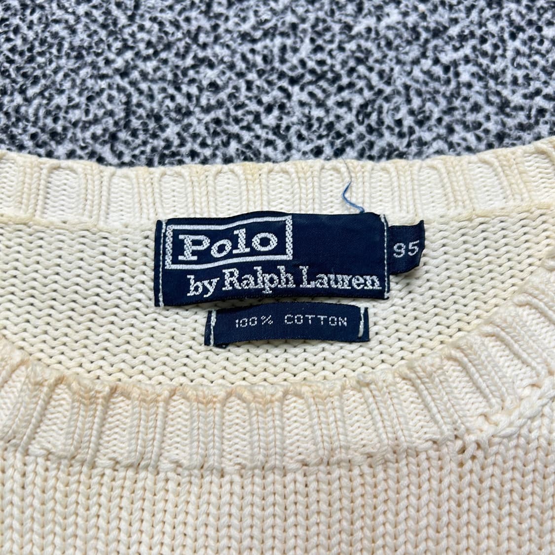 폴로 (POLO RalphLauren)아이보리 니트 상품이미지4