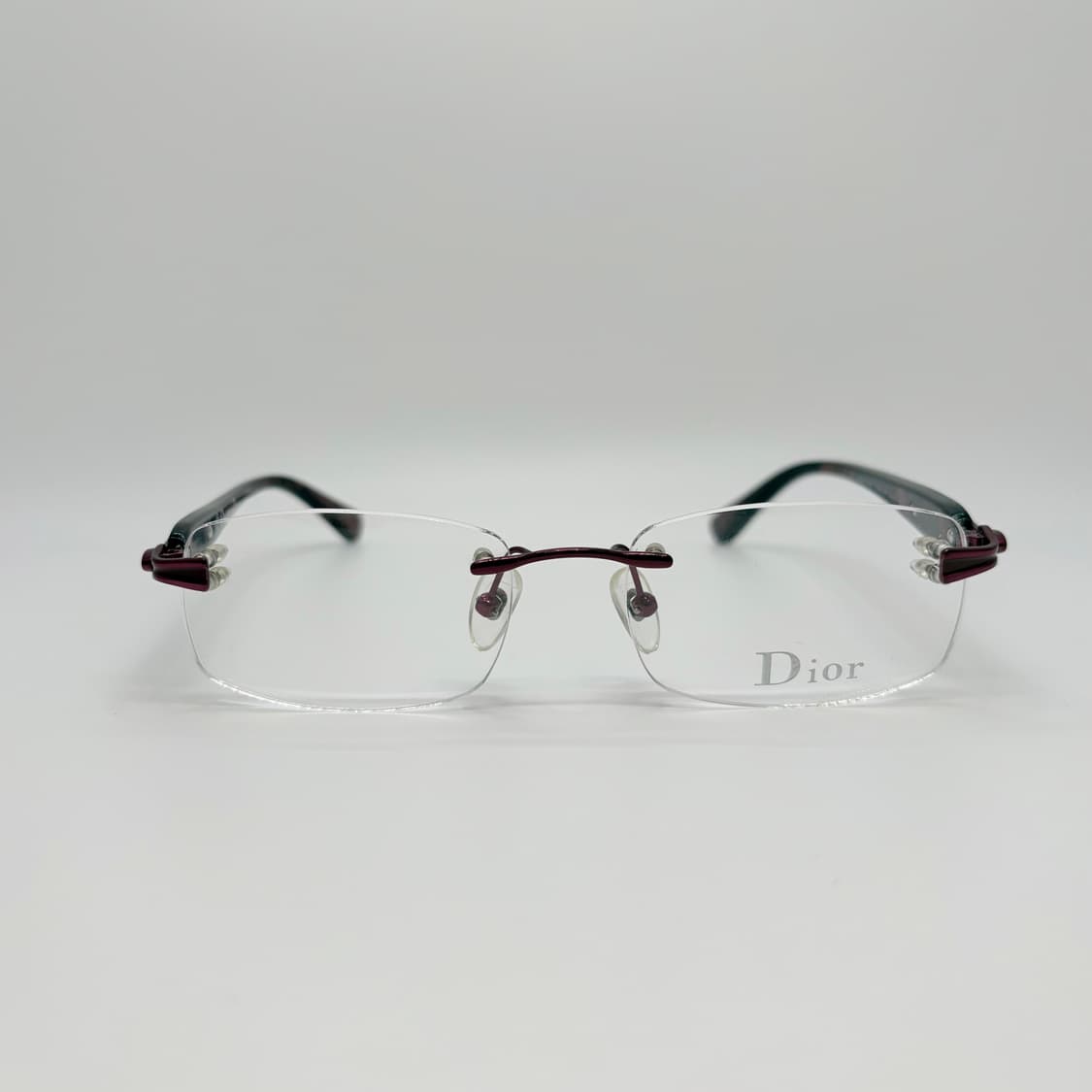 DIOR 디올 레드 사각 무테 상품이미지3