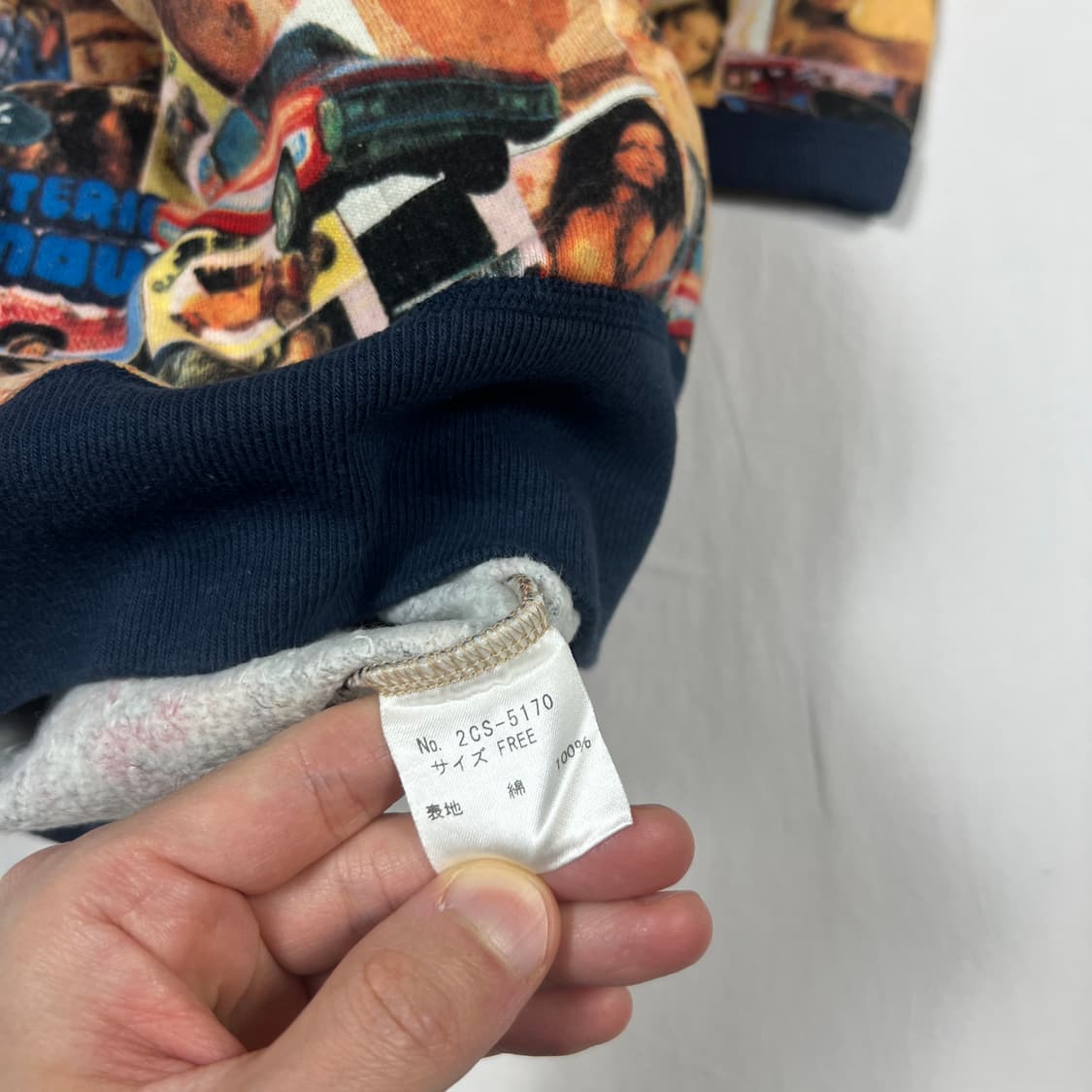 90‘s 히스테릭글래머 포르노그래피 올프린트 스웻 반팔티 상품이미지8