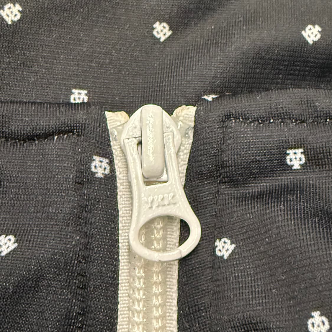 아디다스 블랙 도트 땡땡이 파이어버드 백로고 져지 트랙탑 100 상품이미지8