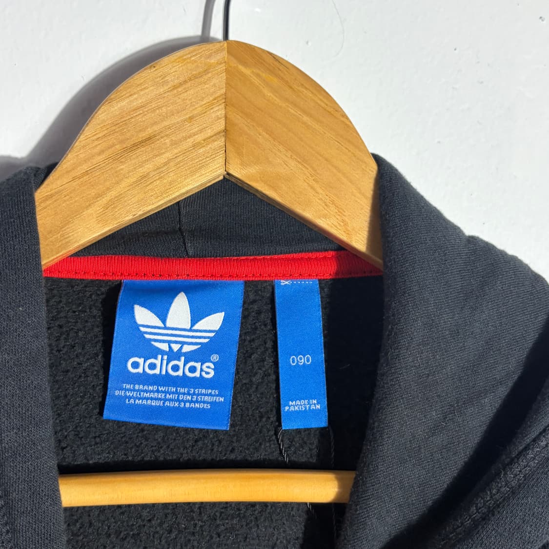 아디다스 맨체스터 블랙 후드집업 (무료배송) 상품이미지3