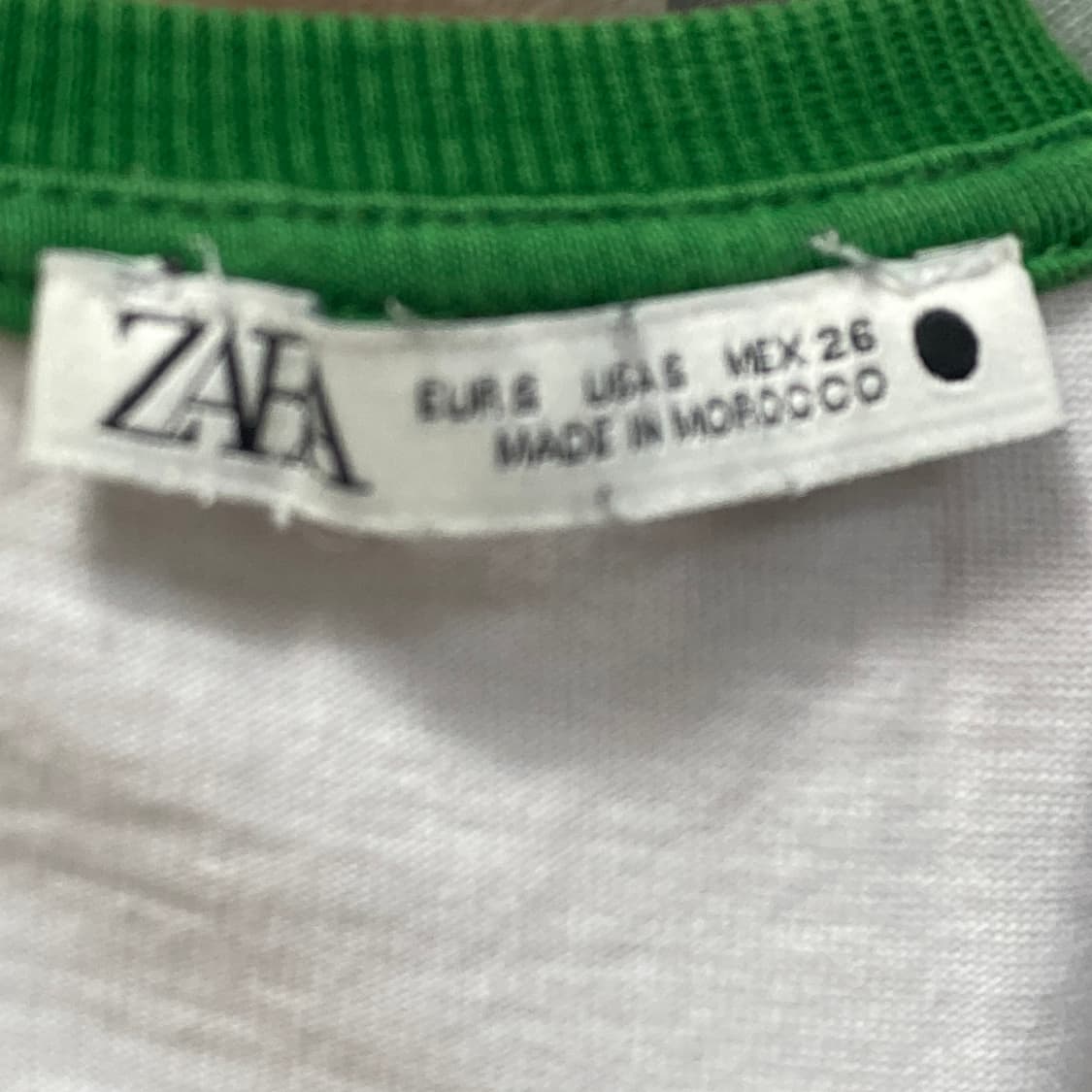 자라 여성캐쥬얼반팔 화이트 S 영구제 상품이미지4