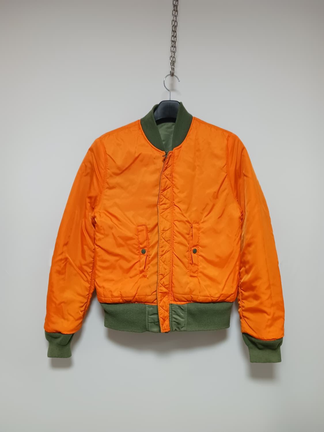 알파인더스트리  리버시블  MA-1 항공점퍼. 상품이미지8