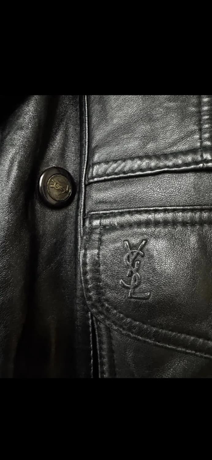 입생로랑가죽자켓 상품이미지5