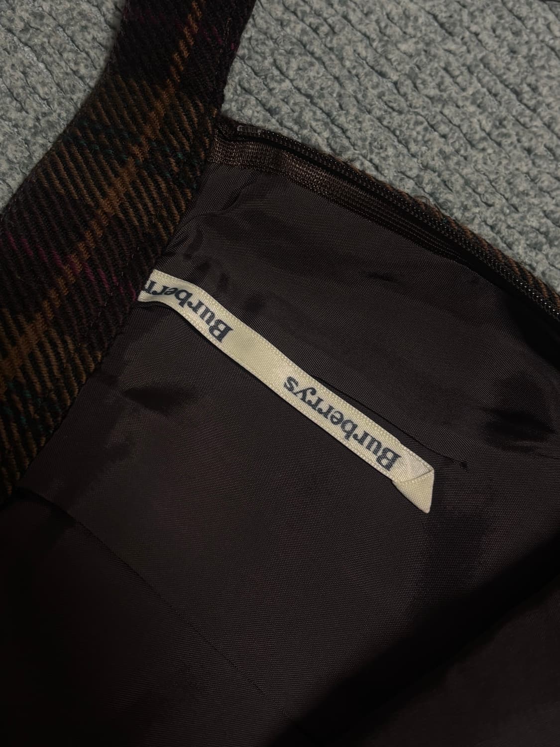 버버리 체크 스커트 상품이미지3